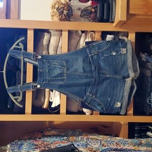 Maternity Overall Shorts